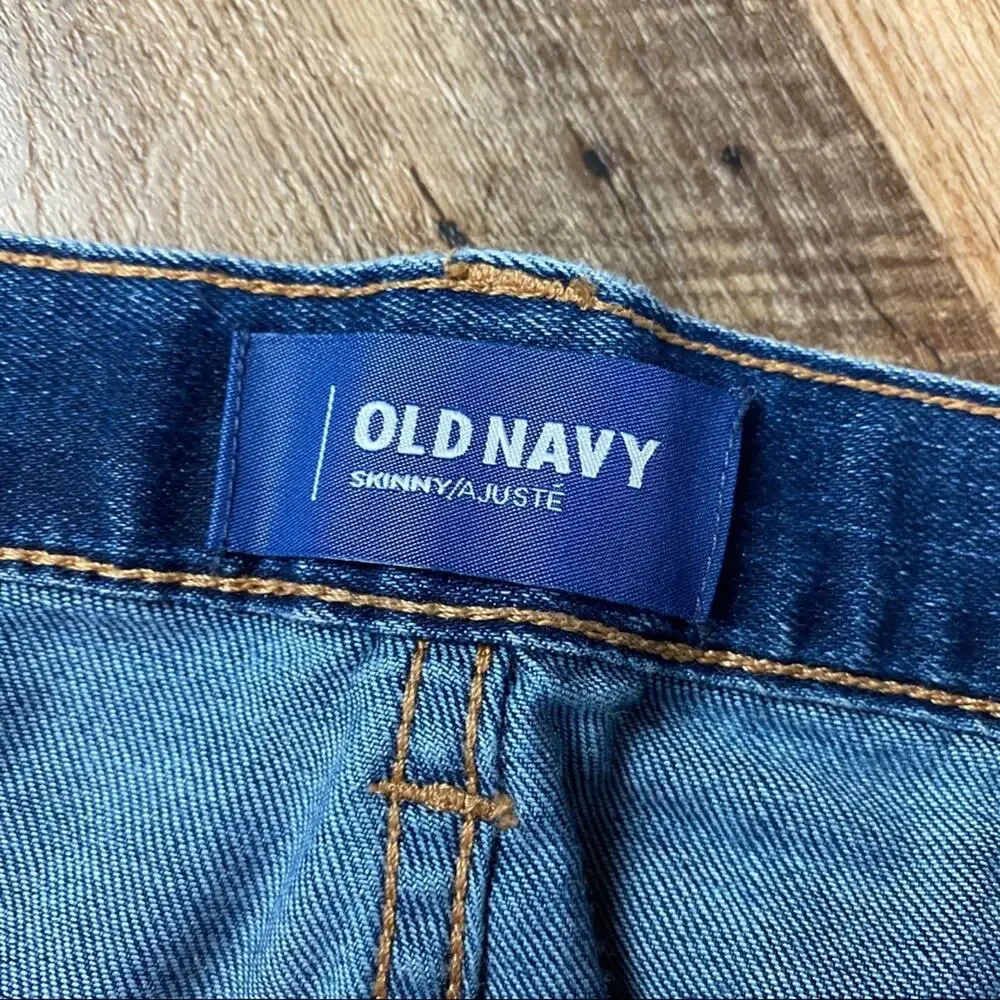 Old Navy Skinny Jeans Sz 16 Adjustable Waist